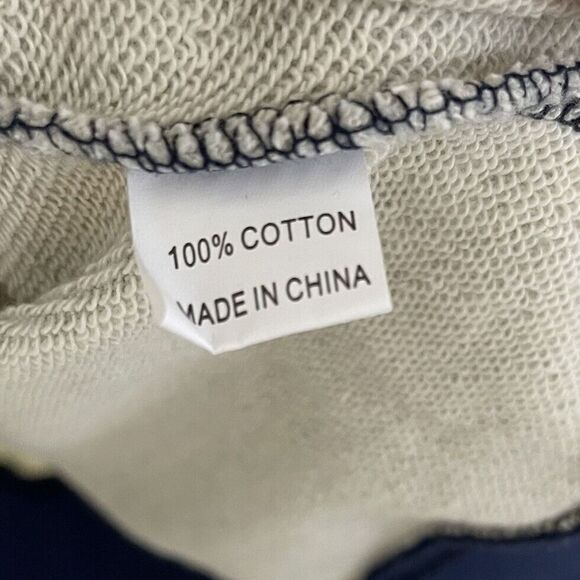 NEW ENGLAND PATRIOTS Mens NFL Pullover Crew Neck Sweatshirt NEW Cotton Large L - Picture 6 of 7